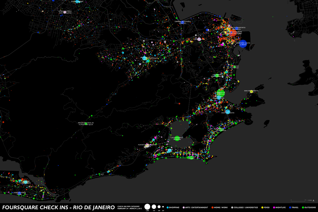 Rio de Janeiro check-ins